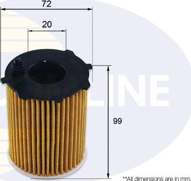 Comline EOF327 - Eļļas filtrs ps1.lv