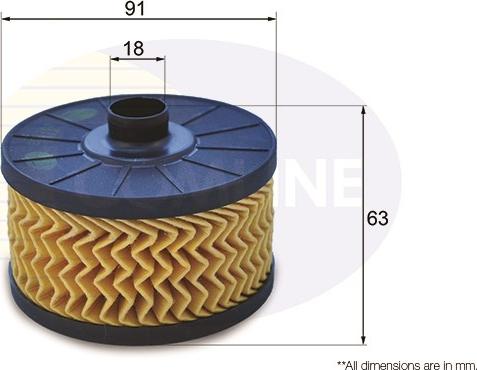 Comline EOF262 - Eļļas filtrs ps1.lv