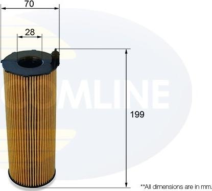 Comline EOF284 - Eļļas filtrs ps1.lv