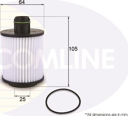 Comline EOF238 - Eļļas filtrs ps1.lv