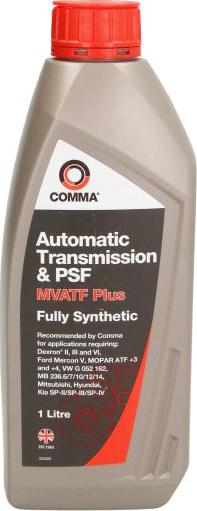Comma MVATF PLUS 1L - Automātiskās pārnesumkārbas eļļa ps1.lv