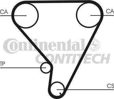 CONTINENTAL CTAM BR 3PK640 - Ķīļrievu siksna ps1.lv