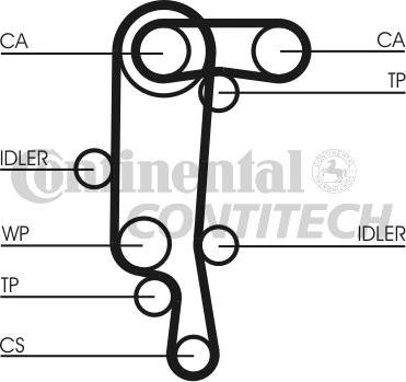 CONTINENTAL CTAM BR CT957(SET) - Zobsiksna ps1.lv