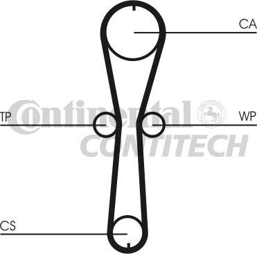 CONTINENTAL CTAM BR CT915 - Zobsiksna ps1.lv