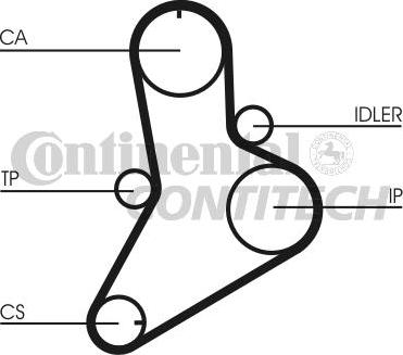 CONTINENTAL CTAM BR CT989 - Zobsiksna ps1.lv