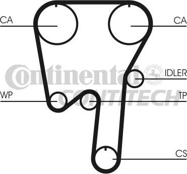 CONTINENTAL CTAM BR CT979 - Zobsiksna ps1.lv