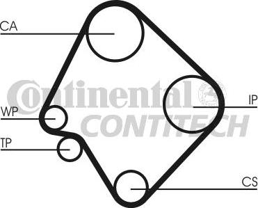 CONTINENTAL CTAM BR CT532 - Zobsiksna ps1.lv