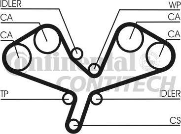 CONTINENTAL CTAM BR CT1068 - Zobsiksna ps1.lv