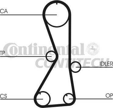 CONTINENTAL CTAM BR CT1016 - Zobsiksna ps1.lv