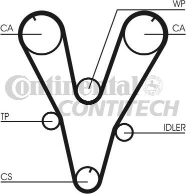 CONTINENTAL CTAM BR CT1085 - Zobsiksna ps1.lv