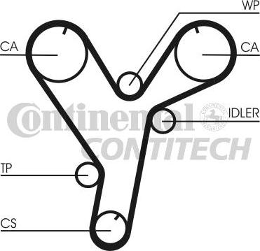 CONTINENTAL CTAM BR CT1080 - Zobsiksna ps1.lv