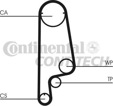 CONTINENTAL CTAM BR CT1070 - Zobsiksna ps1.lv