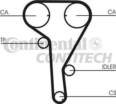 CONTINENTAL CTAM BR CT1077 - Zobsiksna ps1.lv