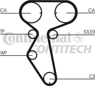 CONTINENTAL CTAM BR CT887 - Zobsiksna ps1.lv