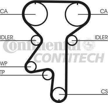 CONTINENTAL CTAM BR CT871 - Zobsiksna ps1.lv