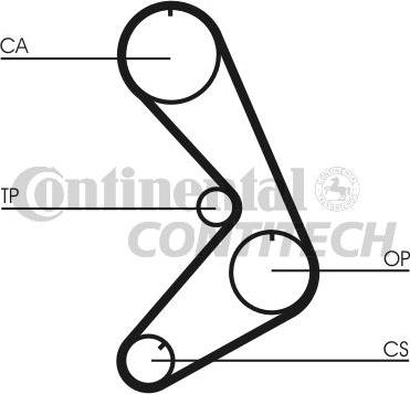 CONTINENTAL CTAM BR CT749 - Zobsiksna ps1.lv