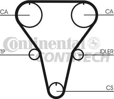 CONTINENTAL CTAM BR CT769 - Zobsiksna ps1.lv