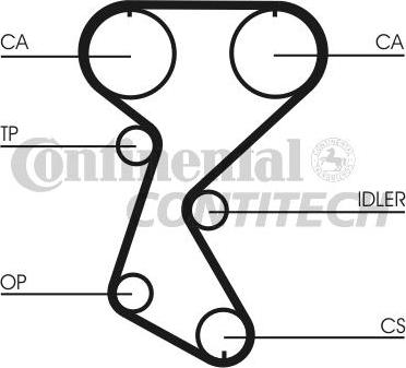 CONTINENTAL CTAM BR CT760 - Zobsiksna ps1.lv