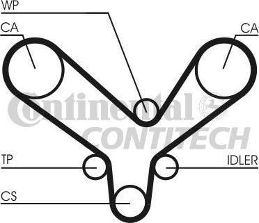 CONTINENTAL CTAM BR CT726 - Zobsiksna ps1.lv