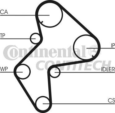 CONTINENTAL CTAM BR CT772 - Zobsiksna ps1.lv