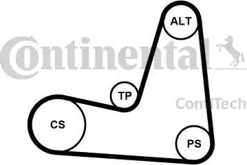 Continental 5PK1135K1 - Ķīļrievu siksnu komplekts ps1.lv