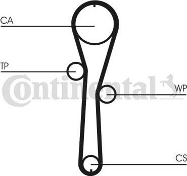 Contitech CT 1045 - Zobsiksna ps1.lv