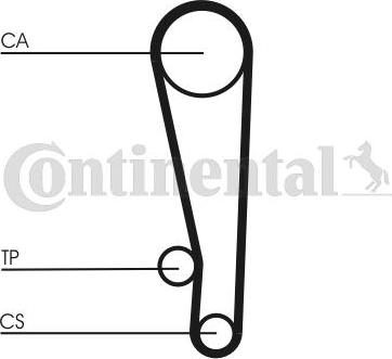 Contitech CT 1013 - Zobsiksna ps1.lv