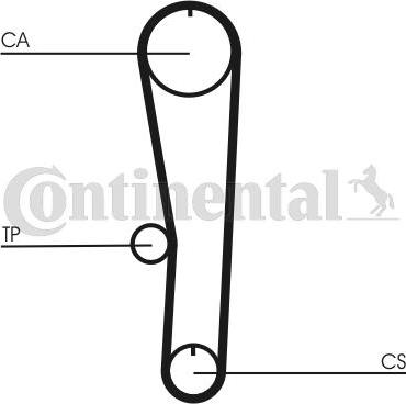 Contitech CT 1132 - Zobsiksna ps1.lv