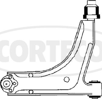 Corteco 49400486 - Neatkarīgās balstiekārtas svira, Riteņa piekare ps1.lv