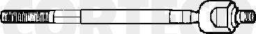 Corteco 49400657 - Aksiālais šarnīrs, Stūres šķērsstiepnis ps1.lv