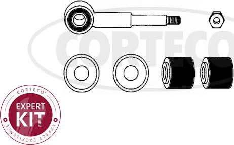 Corteco 49400134 - Stiepnis / Atsaite, Stabilizators ps1.lv