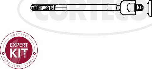 Corteco 49400201 - Aksiālais šarnīrs, Stūres šķērsstiepnis ps1.lv