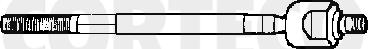 Corteco 49396888 - Aksiālais šarnīrs, Stūres šķērsstiepnis ps1.lv