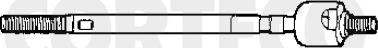 Corteco 49396794 - Aksiālais šarnīrs, Stūres šķērsstiepnis ps1.lv