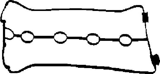 Corteco 440001P - Blīve, Motora bloka galvas vāks ps1.lv