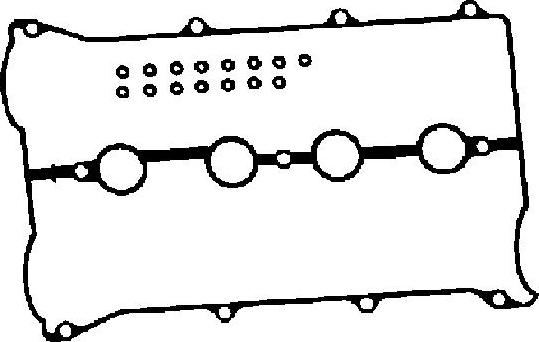 Corteco 440196P - Blīve, Motora bloka galvas vāks ps1.lv