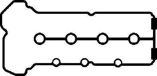 Corteco 440249P - Blīve, Motora bloka galvas vāks ps1.lv