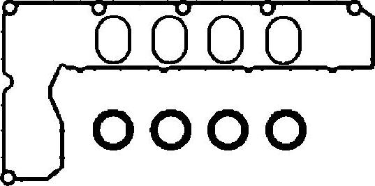 Corteco 440251P - Blīve, Motora bloka galvas vāks ps1.lv