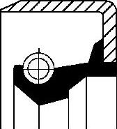 Corteco 01029687B - Vārpstas blīvgredzens, Diferenciālis ps1.lv