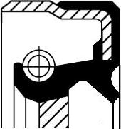 Corteco 01034125B - Vārpstas blīvgredzens, Diferenciālis ps1.lv