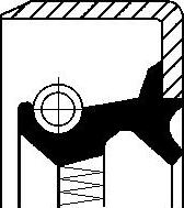 Corteco 01026337B - Vārpstas blīvgredzens, Diferenciālis ps1.lv