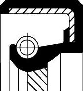 Corteco 19033910B - Vārpstas blīvgredzens, Automātiskā pārnesumkārba ps1.lv