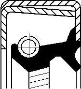 Corteco 12014745B - Vārpstas blīvgredzens, Automātiskā pārnesumkārba ps1.lv