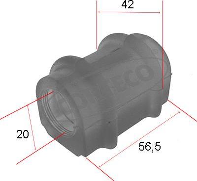 Corteco 80000514 - Bukse, Stabilizators ps1.lv