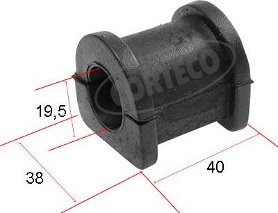 Corteco 80000510 - Bukse, Stabilizators ps1.lv