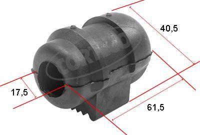 Corteco 80000116 - Bukse, Stabilizators ps1.lv