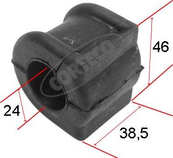 Corteco 80000131 - Bukse, Stabilizators ps1.lv