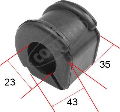 Corteco 80000133 - Bukse, Stabilizators ps1.lv