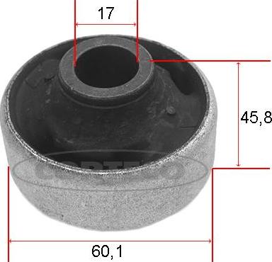 Corteco 80000259 - Piekare, Šķērssvira ps1.lv