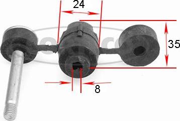 Corteco 21652487 - Bukse, Stabilizators ps1.lv